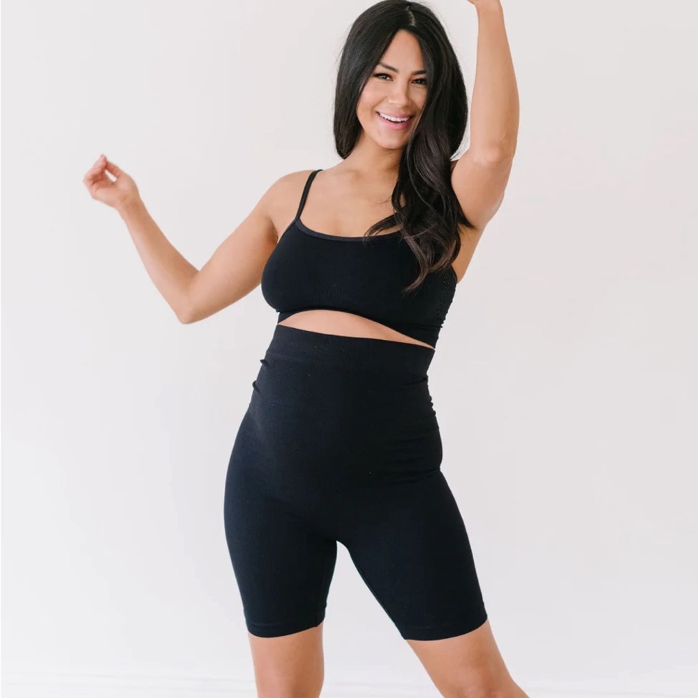 Sleek Black Women's Bike Shorts